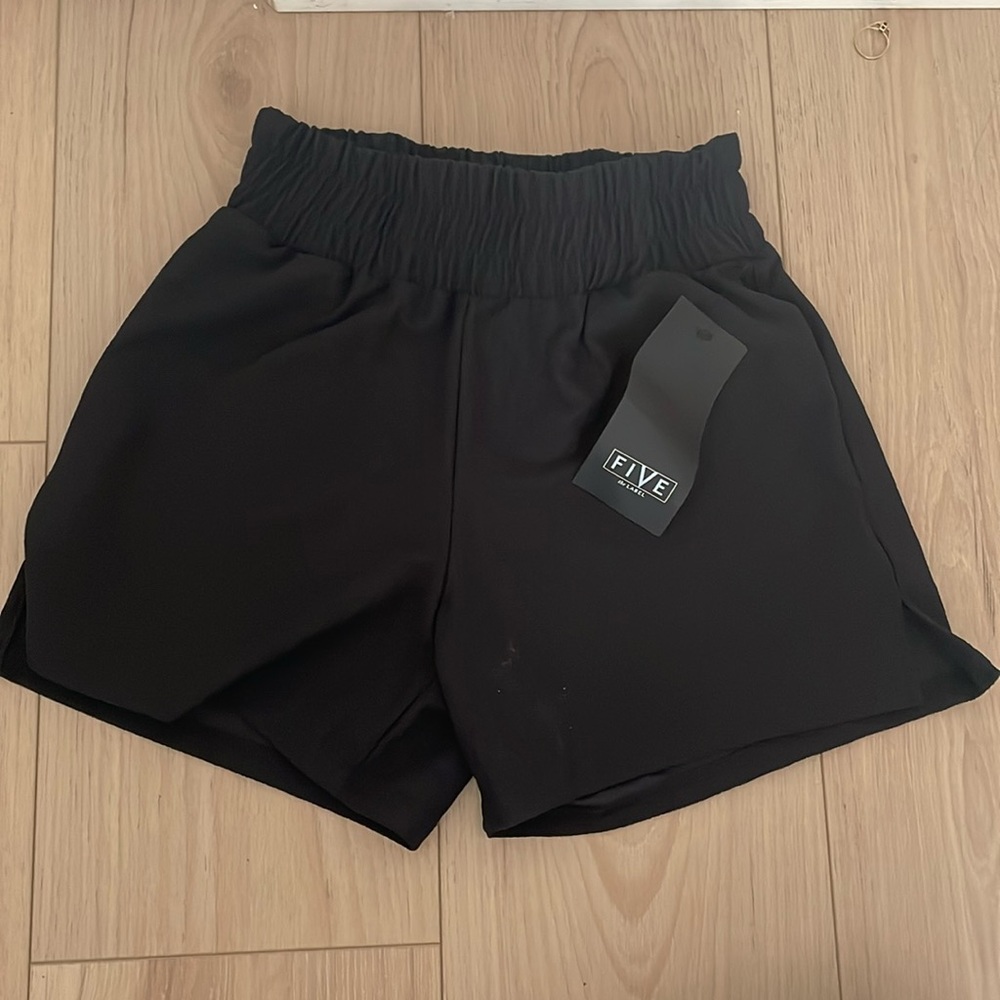Five the Label black shorts